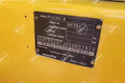 Komatsu Excavators PC220 8 EXCAVATOR 2017 for sale by Nuco Auctioneers | AgriMag Marketplace