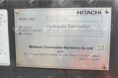 Hitachi Excavators ZAXIS 240 5G 2024 for sale by Nuco Auctioneers | AgriMag Marketplace