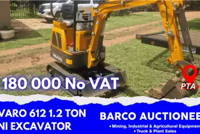 Revaro Excavators Revaro 612 Mini Excavator for sale by Barco Auctioneers | Truck & Trailer Marketplace