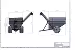 Agricultural trailers Grain trailers 16 TON TAPKAR for sale by Private Seller | AgriMag Marketplace