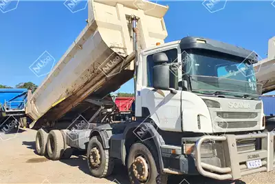 Scania Tipper trucks P410 8X4 TWINSTEER TIPPER for sale by Nuco Auctioneers | Truck & Trailer Marketplace