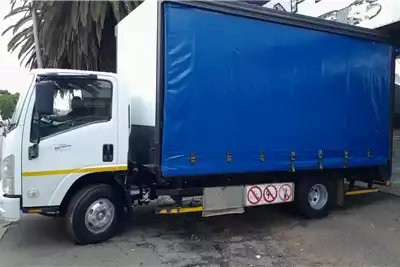 Isuzu Curtain side trucks NPR400 4 Ton Curtian Side with Internal Drop Sides 2010 for sale by Trans African Motors | Truck & Trailer Marketplace