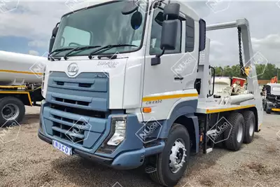 Nissan Skip bin loader trucks UD QUESTER CWE330 6X4 SKIP BIN for sale by Nuco Auctioneers | Truck & Trailer Marketplace