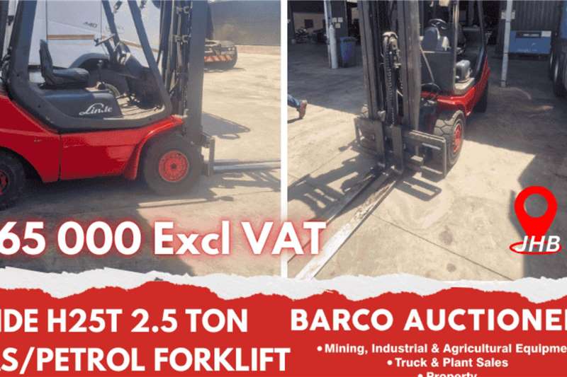 Linde Forklifts 2001