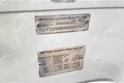 Nissan Chassis cab trucks UD QUAN GW26.490 6X4 CHASSIS CAB 2014 for sale by Nuco Auctioneers | AgriMag Marketplace