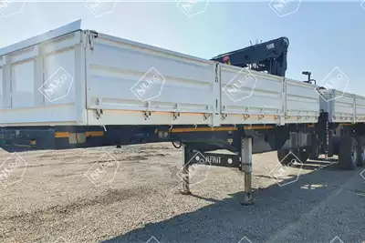 Afrit Trailers TRI AXLE TWIN BIN DROPSIDE 2006 for sale by Nuco Auctioneers | AgriMag Marketplace