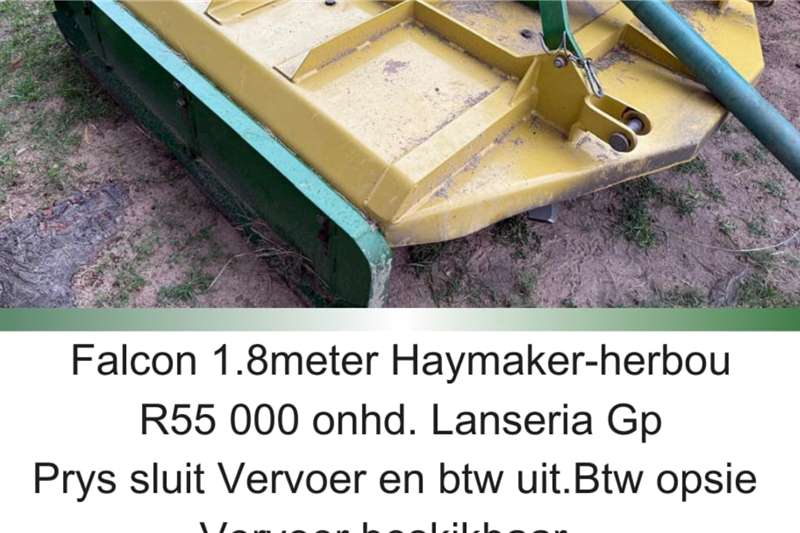 Other Haymaking and silage Silage cutter Falcon 1,8meter Haymaker Rebuild for sale by R3G Landbou Bemarking Agricultural Marketing | AgriMag Marketplace