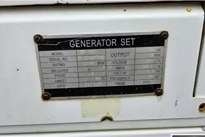 Generator 16KVA SINGLE PHASE GENERATOR (NON RUNNER) 2016 for sale by WCT Auctions Pty Ltd  | Truck & Trailer Marketplace