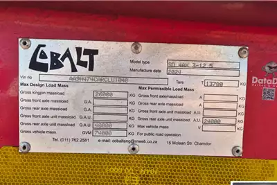 Cobalt Lowbeds COBALT 4 AXLE SUPER DECK STEP DECK LOWBED WITH OUT 2024 for sale by WCT Auctions Pty Ltd  | Truck & Trailer Marketplace