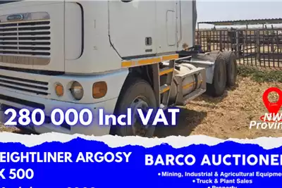 Freightliners Freightliner Argosy ISX 500 2008 for sale by Barco Auctioneers | AgriMag Marketplace