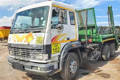 Tata Skip bin loader trucks 2523 CUMMINS EX2 6X4 SKIP BIN 2019 for sale by Nuco Auctioneers | Truck & Trailer Marketplace