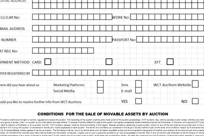 MAN Truck tractors REGISTRATION FORM   MARCH 2025 for sale by WCT Auctions Pty Ltd  | AgriMag Marketplace