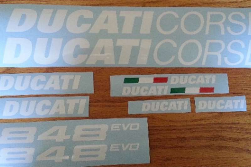 Ducati decals stickers graphics sets 0