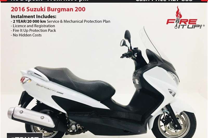 Suzuki Burgman 200 2016