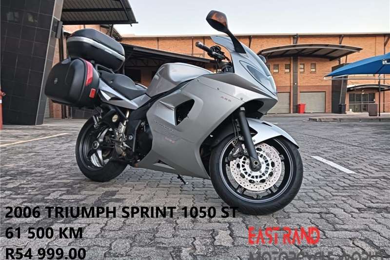 Used 2006 Triumph Sprint ST 1050 ABS With Panniers 