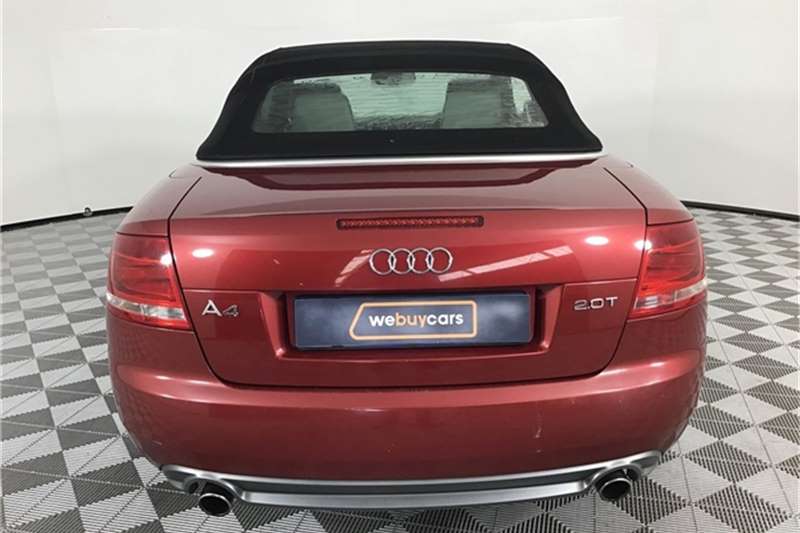 Audi A4 2.0T cabriolet multitronic 2008