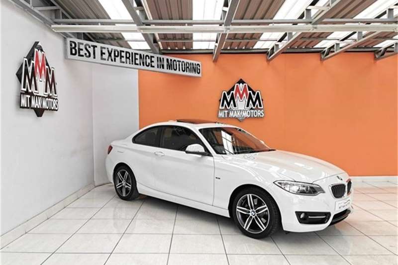 BMW 2 Series 220d coupe Sport auto 2015