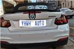 Used 2015 BMW 2 Series Convertible 