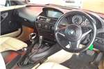  2009 BMW 6 Series 650i convertible Sport steptronic