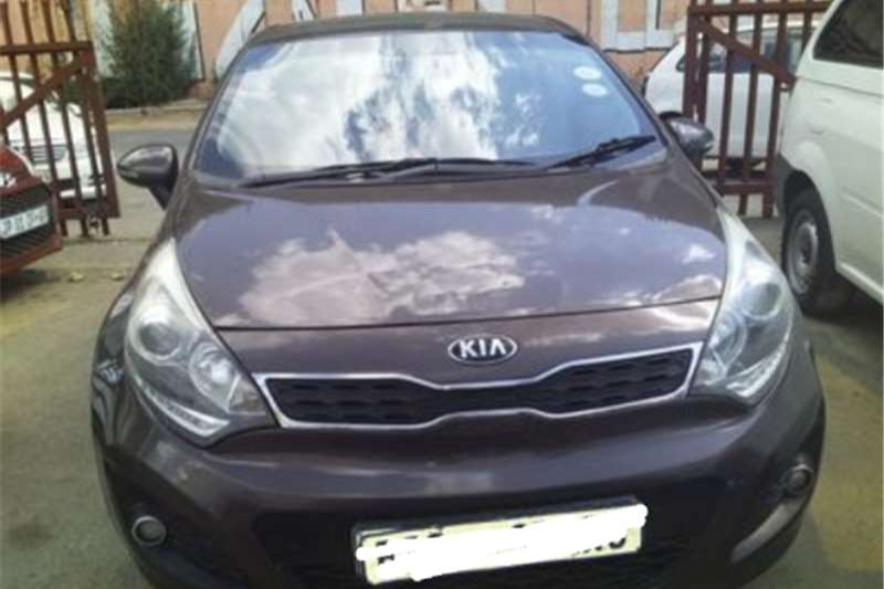 Kia Rio 1.4 5-door automatic 2012