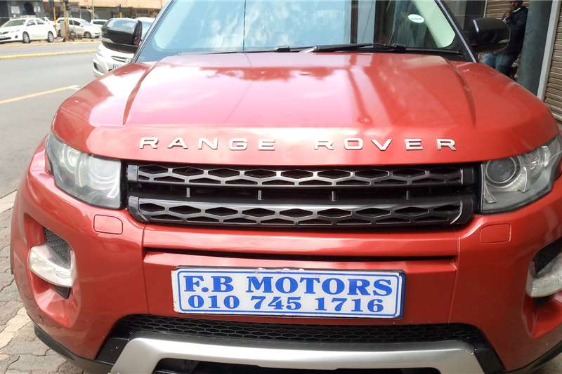 Land Rover Range Rover Evoque Autobiography SD4 2012