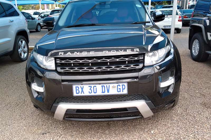Land Rover Range Rover Evoque coupe HSE Dynamic Si4 213kW 2012