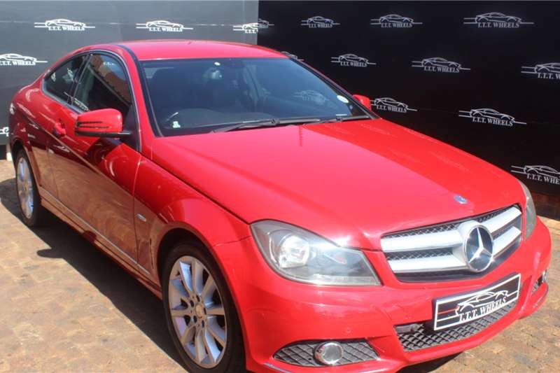 Used 2013 Mercedes Benz C Class C180 coupe auto