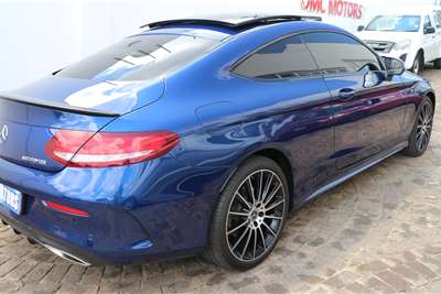 Used 2017 Mercedes Benz C Class C200 coupe AMG Line auto