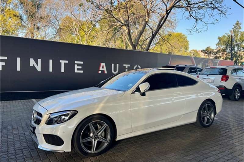 Used Mercedes Benz C Class C220d coupe AMG Line