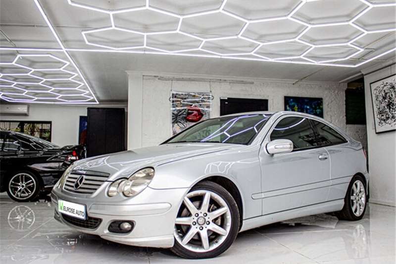 Used 2008 Mercedes Benz C Class C230 V6 Sports Coupé Evolution 7G Tronic