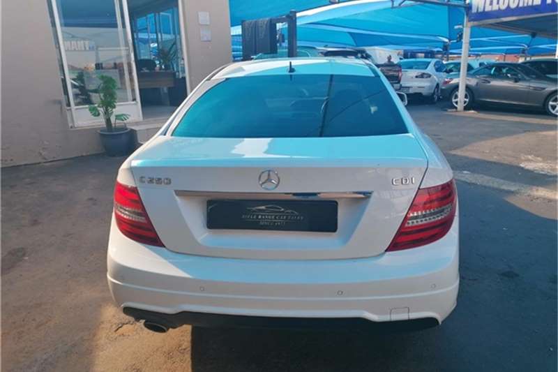 Used 2013 Mercedes Benz C Class C250 coupe
