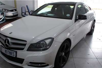  2012 Mercedes Benz C Class C250CDI coupe AMG Sports