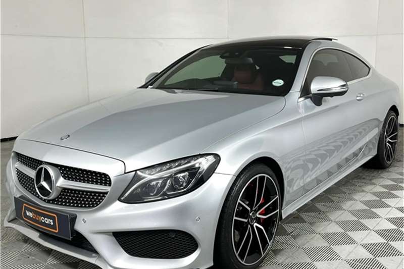 Used 2016 Mercedes Benz C Class C300 coupe AMG Line