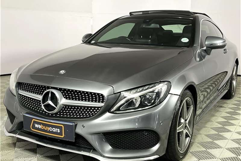 Used 2017 Mercedes Benz C Class C300 coupe AMG Line