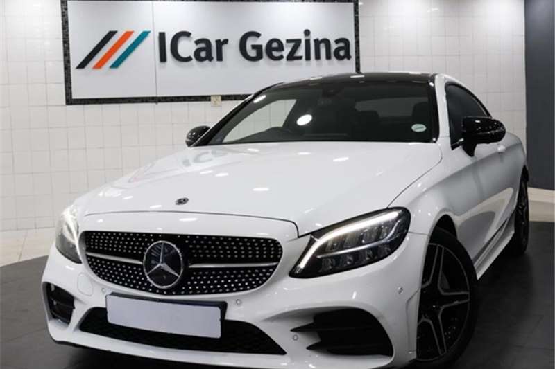 Used 2020 Mercedes Benz C Class C300 coupe AMG Line