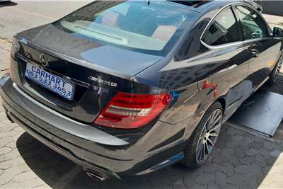 Used 2012 Mercedes Benz C Class C350 coupe AMG Sports