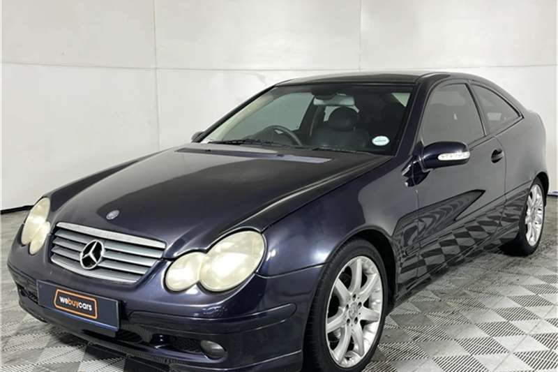 Used 2002 Mercedes Benz C-Class Coupe 
