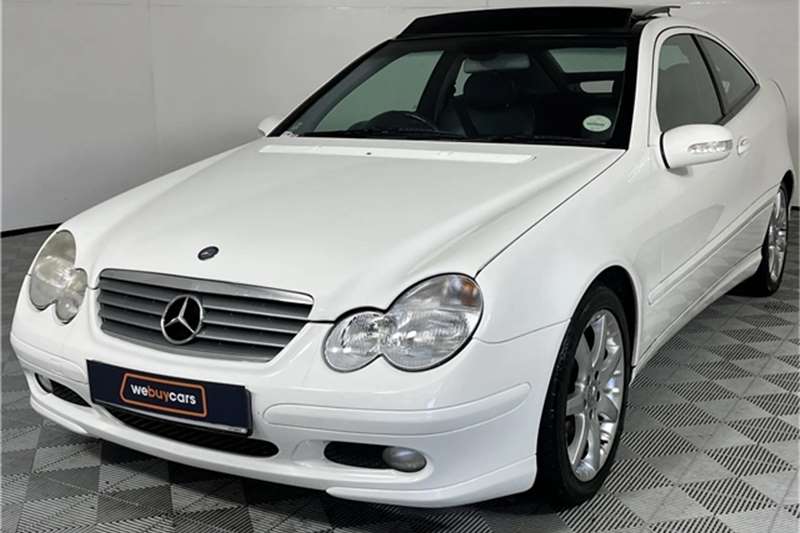 Used 2002 Mercedes Benz C-Class Coupe 