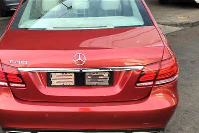  2015 Mercedes Benz E Class E200 Avantgarde