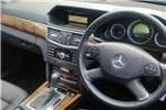  2010 Mercedes Benz E Class E200CGI Elegance