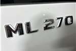  2001 Mercedes Benz ML ML270CDI