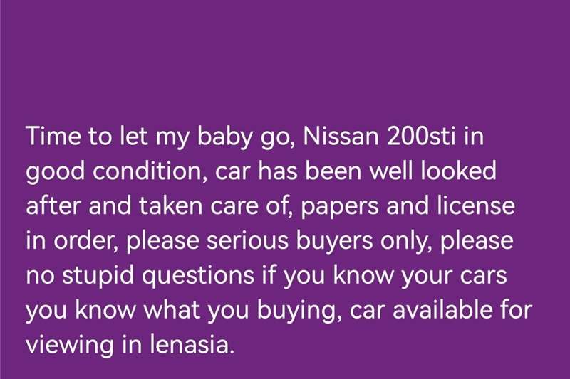 Used 0 Nissan Sentra 