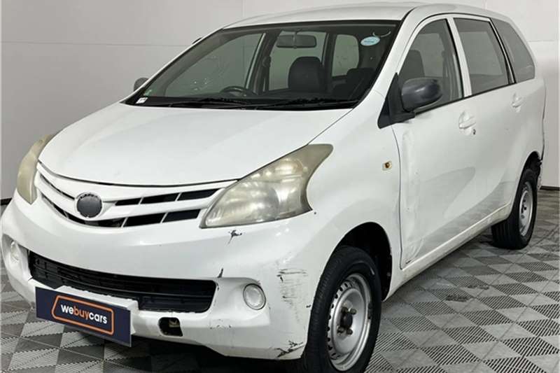 Used 2012 Toyota Avanza 1.3 S panel van