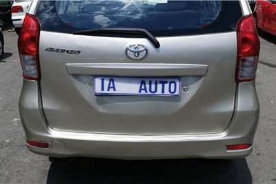  2013 Toyota Avanza AVANZA 1.5 SX