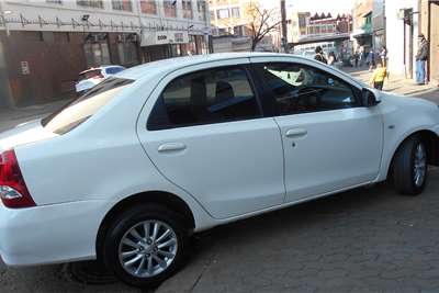  2017 Toyota Etios Etios sedan 1.5 Sprint