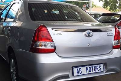  2019 Toyota Etios Etios sedan 1.5 Sprint