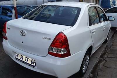  2016 Toyota Etios sedan ETIOS 1.5 Xi