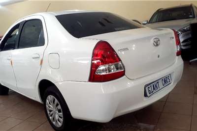  2017 Toyota Etios sedan ETIOS 1.5 Xi