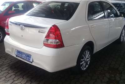  2018 Toyota Etios sedan ETIOS 1.5 Xi