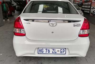  2017 Toyota Etios sedan ETIOS 1.5 Xs/SPRINT